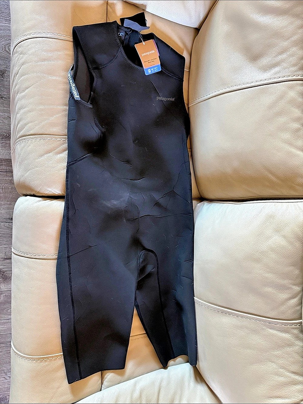 NWT Patagonia Yulex Sleeveless Wetsuit Long John Suit Black Size XXL